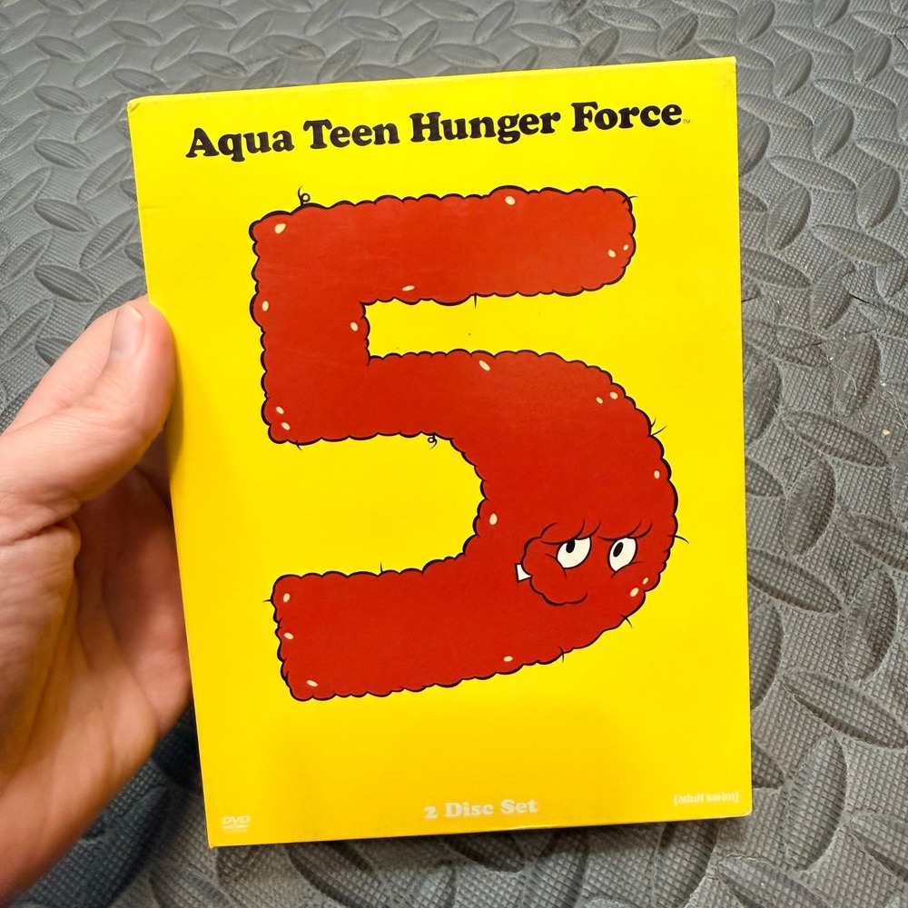 Aqua Teen Hunger Force Season 5 DVD 2-Disc Adult Swim Animated Comedy Cartoon